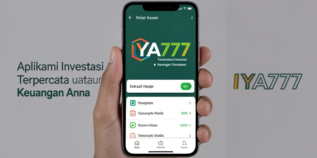 Screenshot IYA777 menampilkan antarmuka aplikasi Investasi yang menarik dan fungsional.