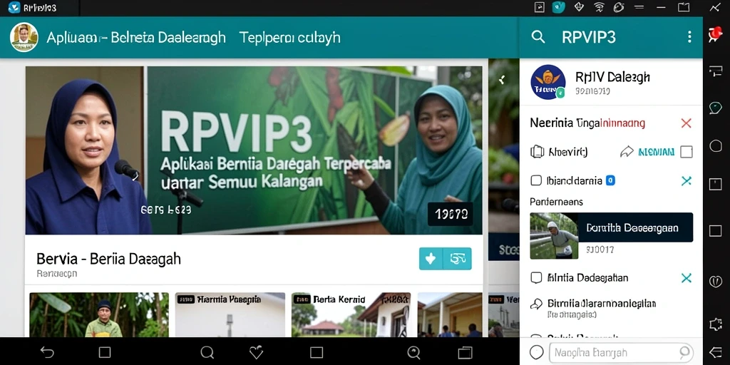 Tampilan antarmuka RPVIP3 yang informatif dan menarik.