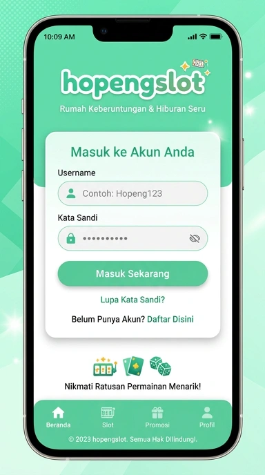 Masuk Akun hopengslot dengan Mudah dan Cepat