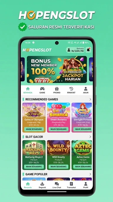 Kanal Resmi Hopengslot untuk Pengguna Android Indonesia
